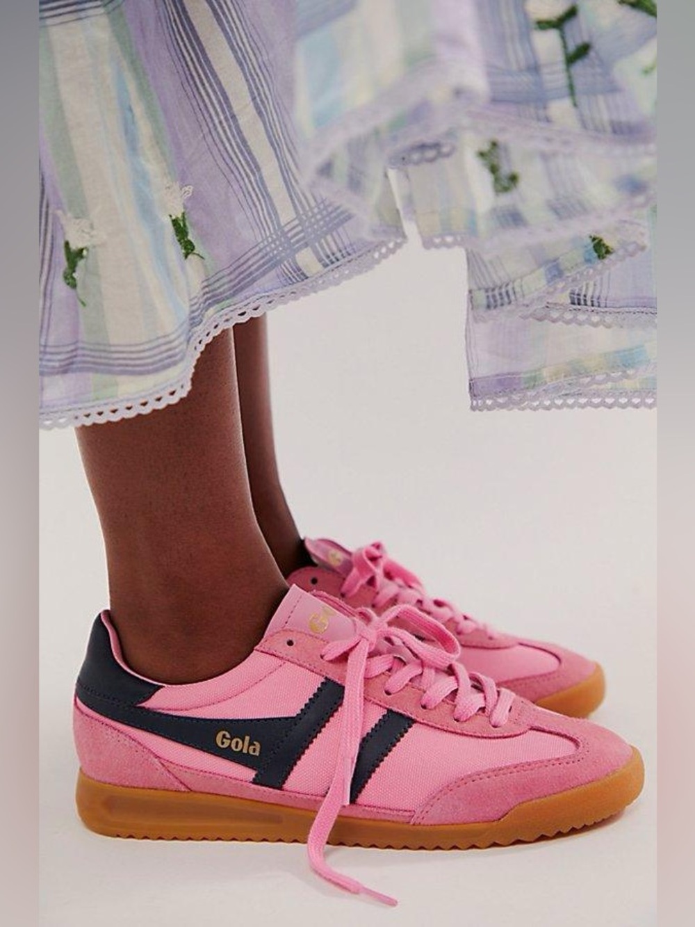Gola Tornado Sneakers Pink size 8 Brand New
